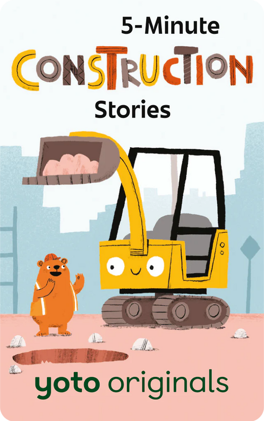 5-Minute Construction Stories Yoto Card