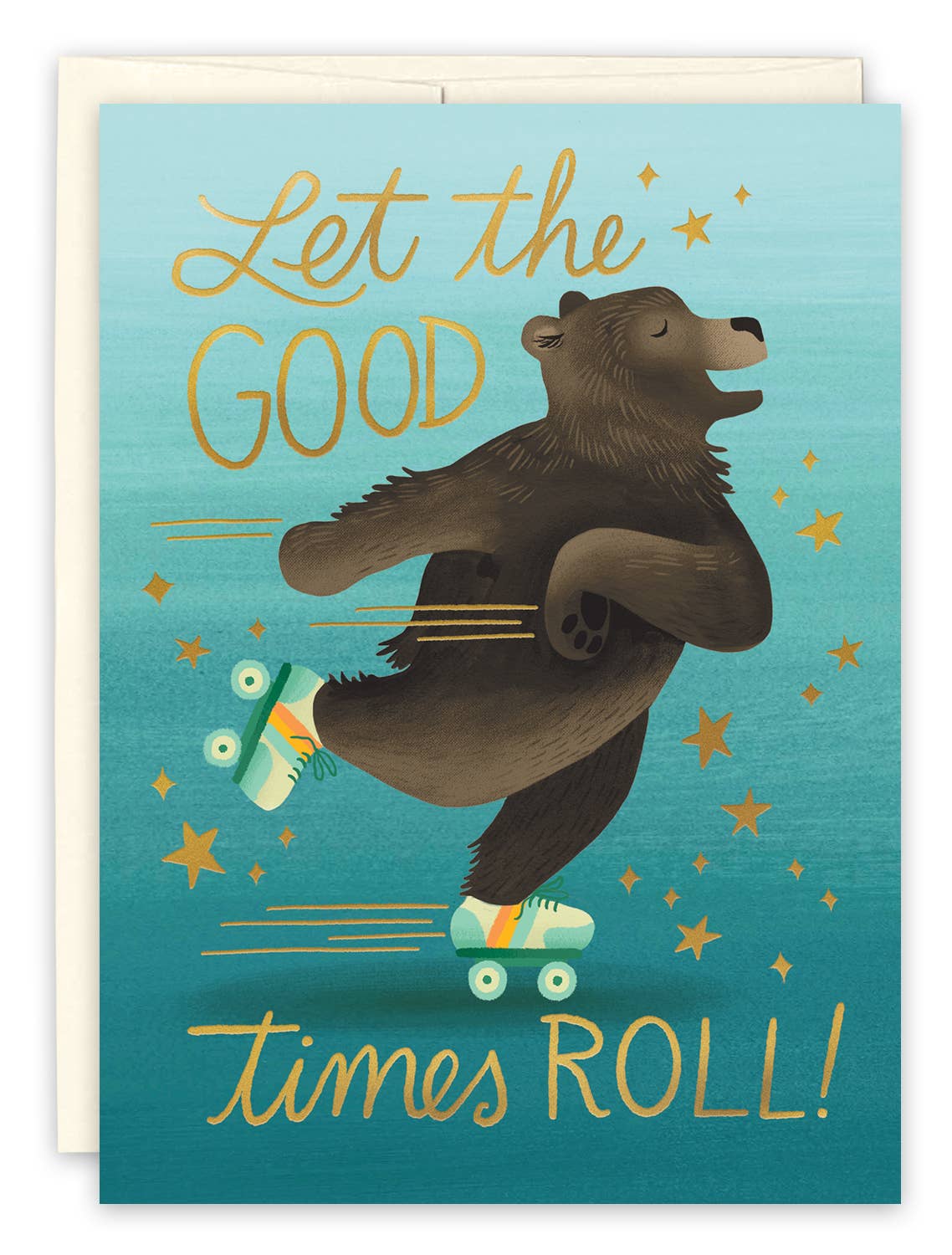 Let The Good Times Roll Birthday Card