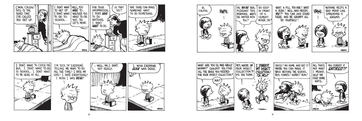 Calvin and Hobbes Portable Compendium Set 3 by Bill Watterson: Paperback; 288 pages / English