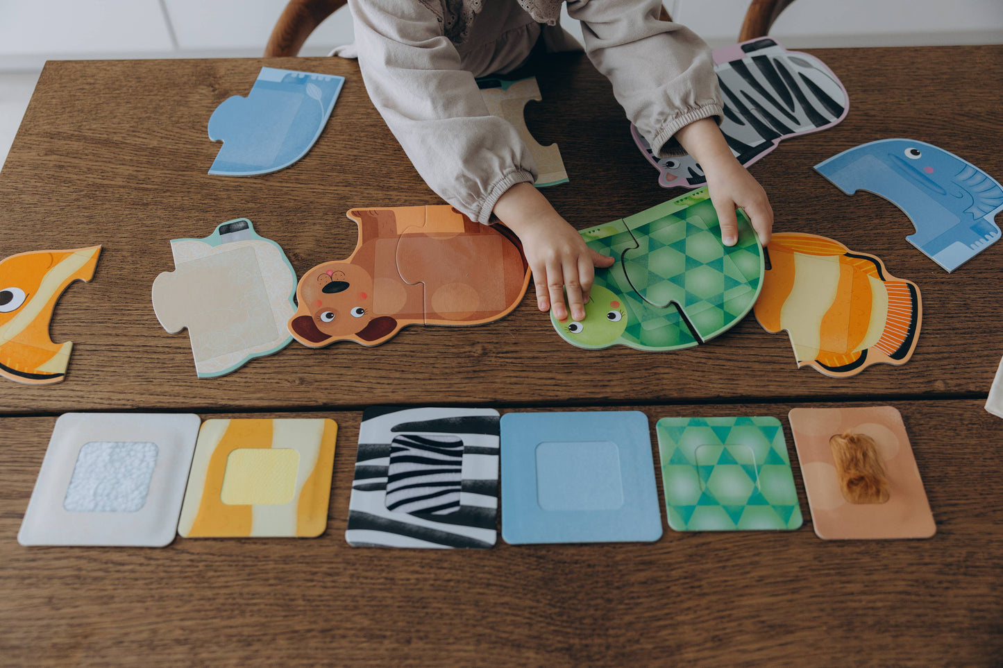 Tactile Animals Montessori