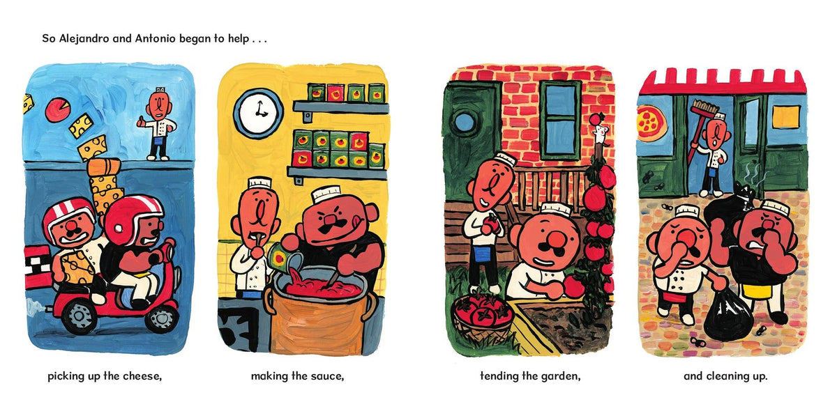 The Pizza Brothers by Lian Cho
