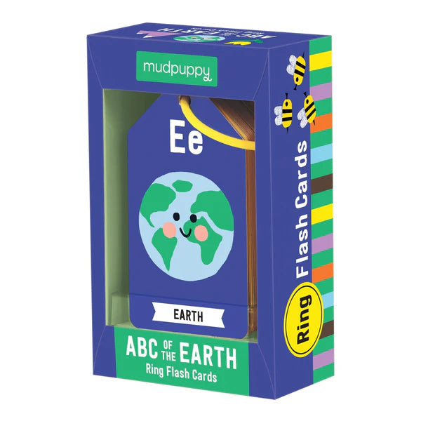 ABC of the Earth Flash Card Ring