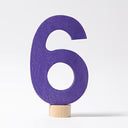 Grimm's Celebration Ring Number Ornaments - Waldorf