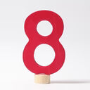 Grimm's Celebration Ring Number Ornaments - Waldorf