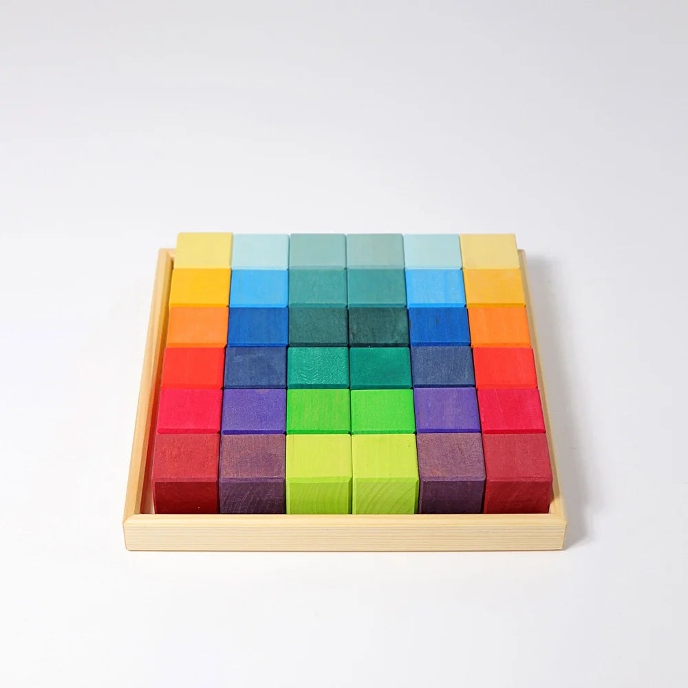 Rainbow Mosaic Blocks