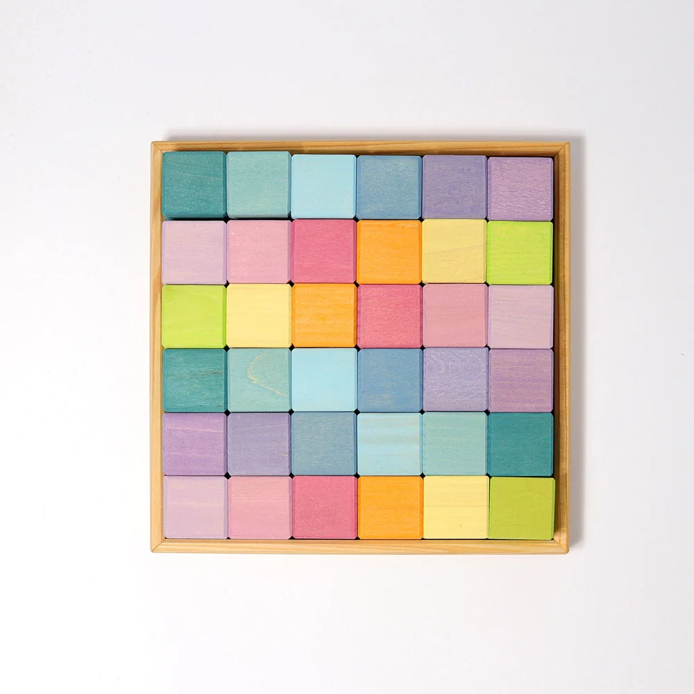 Pastel Mosaic Blocks
