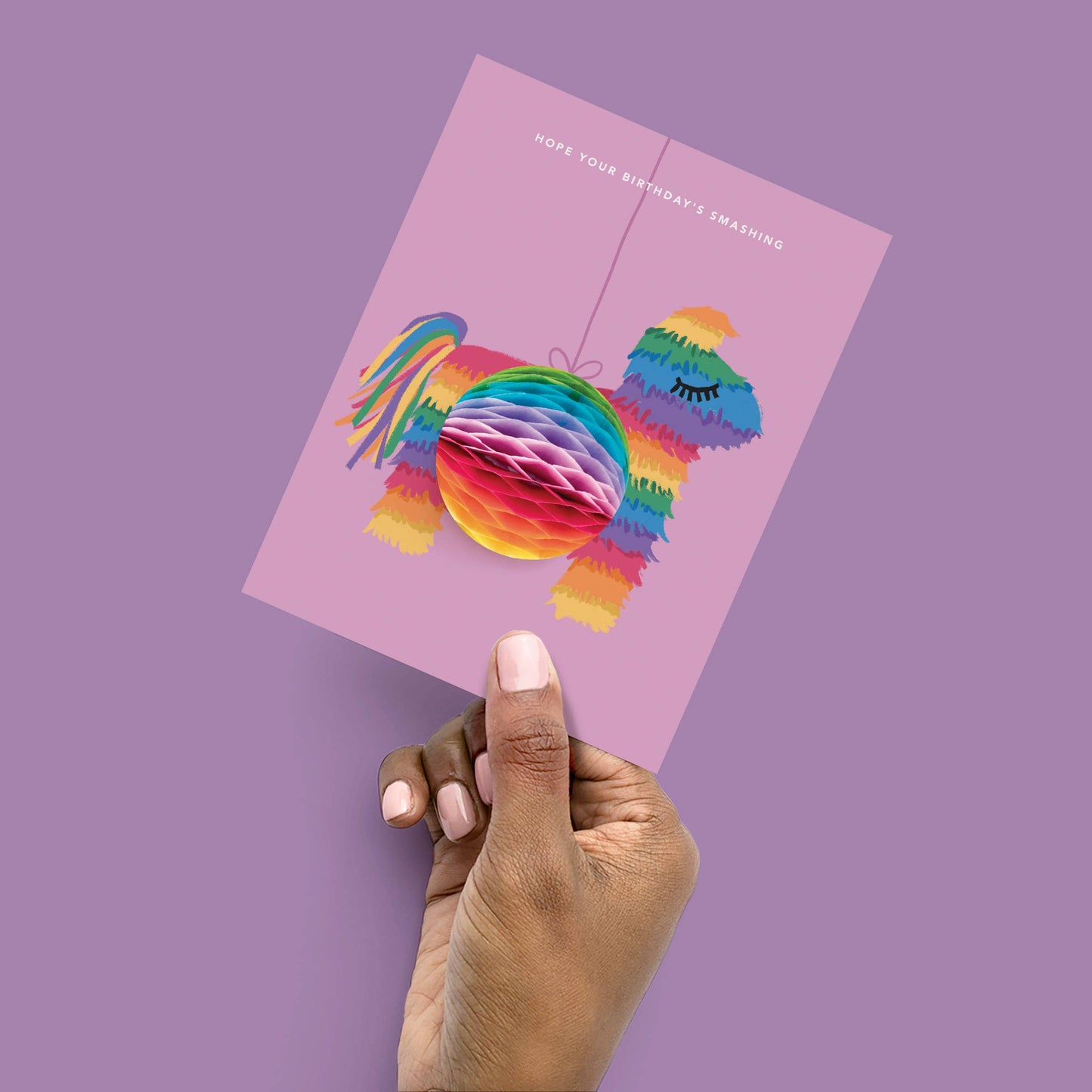 Pop-up Card -  Piñata - Birthday