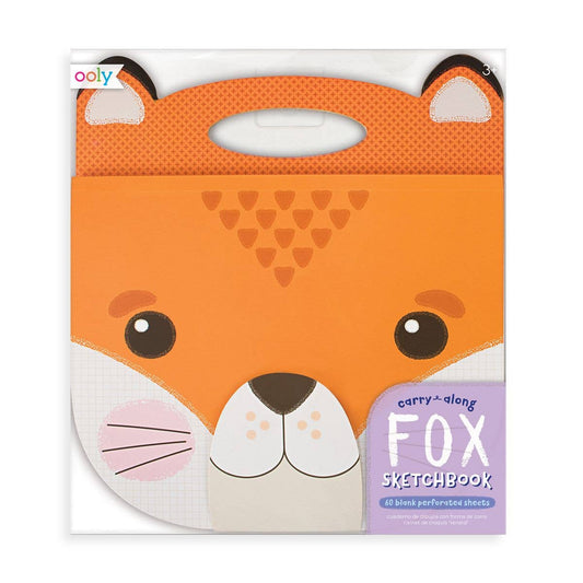 Carry Along: Sketchbook - Fox (9" x 7" Paper;60 Sheets)