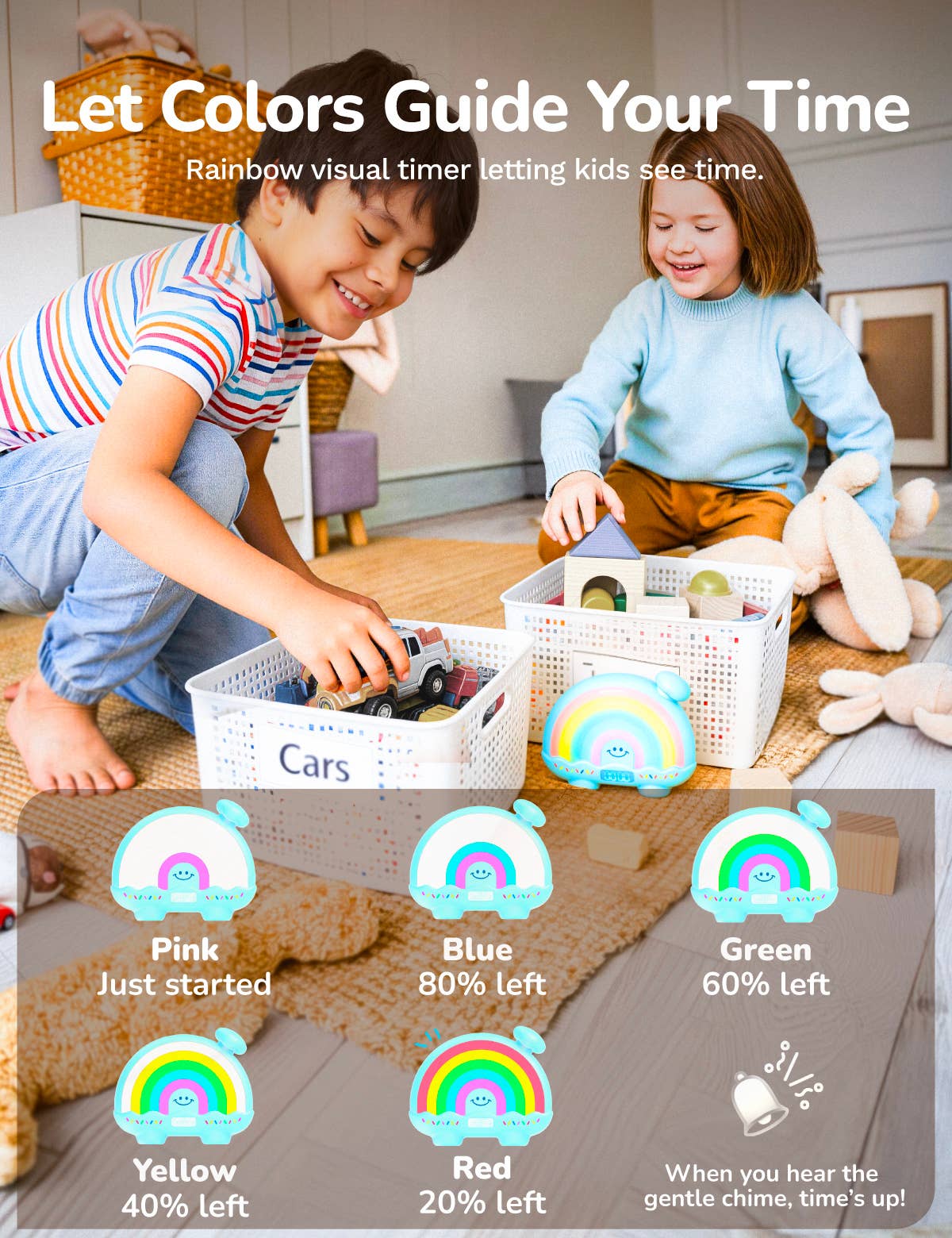 Rainbow Timer Pal: Yellow