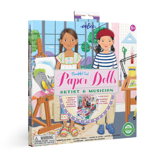 Musician & Artist Paper Doll Set