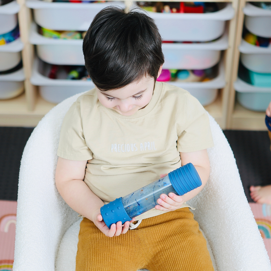 DIY Calm Down Bottle: Dino
