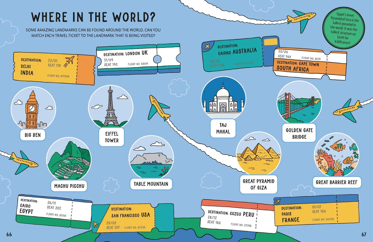 Lonely Planet Kids The Big Book of Airplane Activities: Trade Paperback