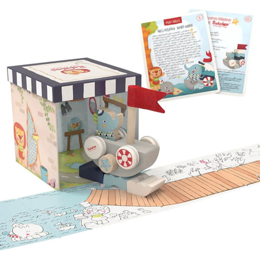 Autoboat 2 in 1 Stacking Game