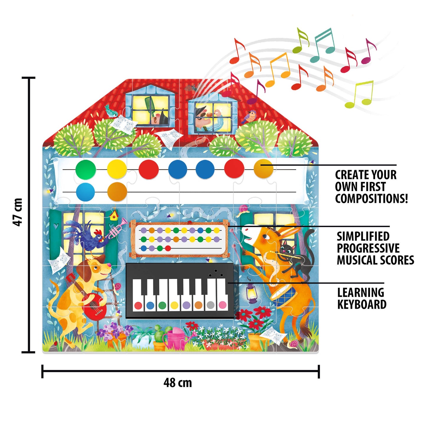 My First Music School Educational Game for Kids