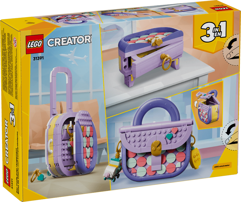 LEGO 31391 Art Fashion Bag with Storage