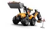 60480 LEGO City Yellow Backhoe Loader