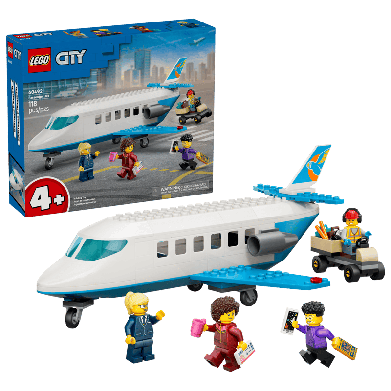 60492 LEGO City Passenger Jet