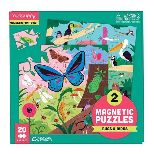 Birds and Bugs Magnetic Puzzle