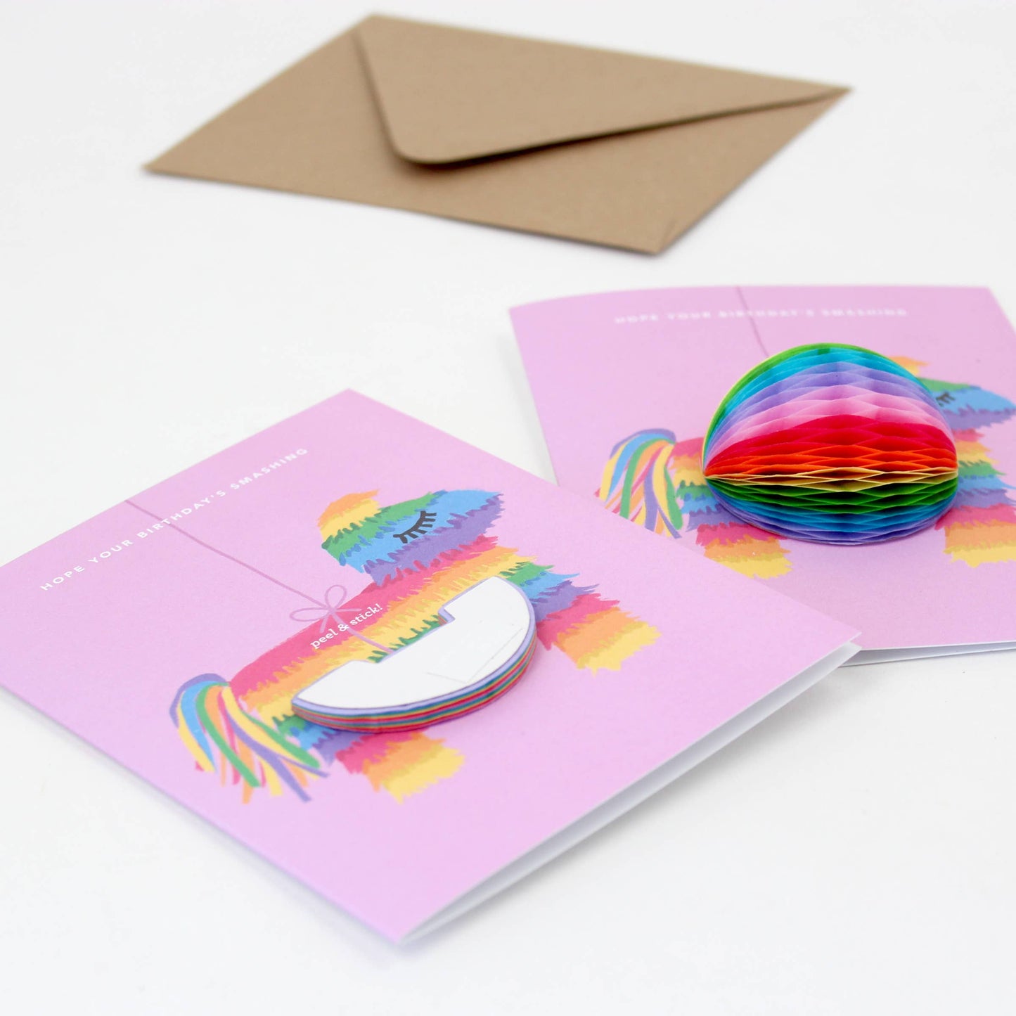 Pop-up Card -  Piñata - Birthday