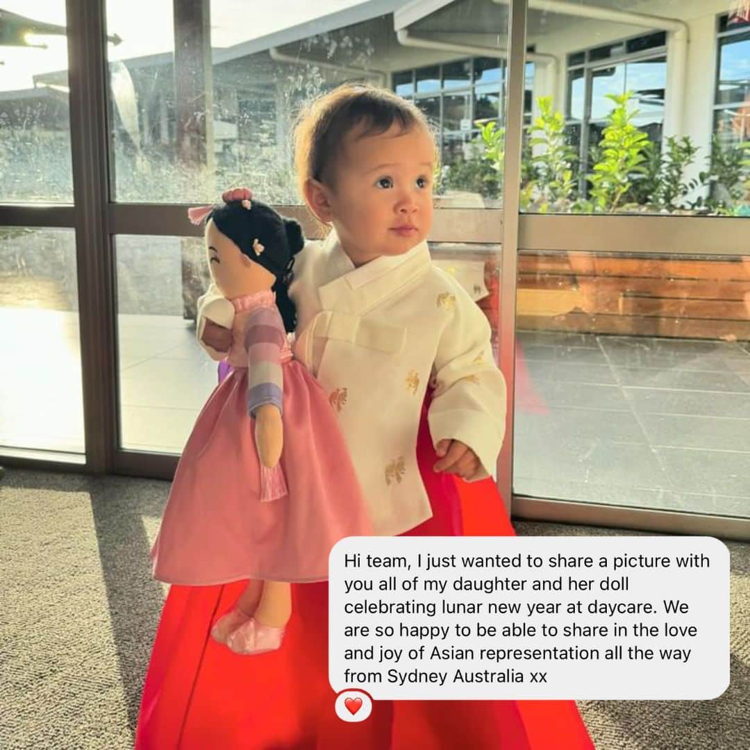 Korean 'Danbi' Cultural Doll