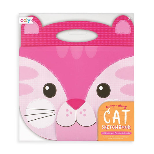 Carry Along: Sketchbook - Cat (9" x 7" Paper; 60 Sheets)