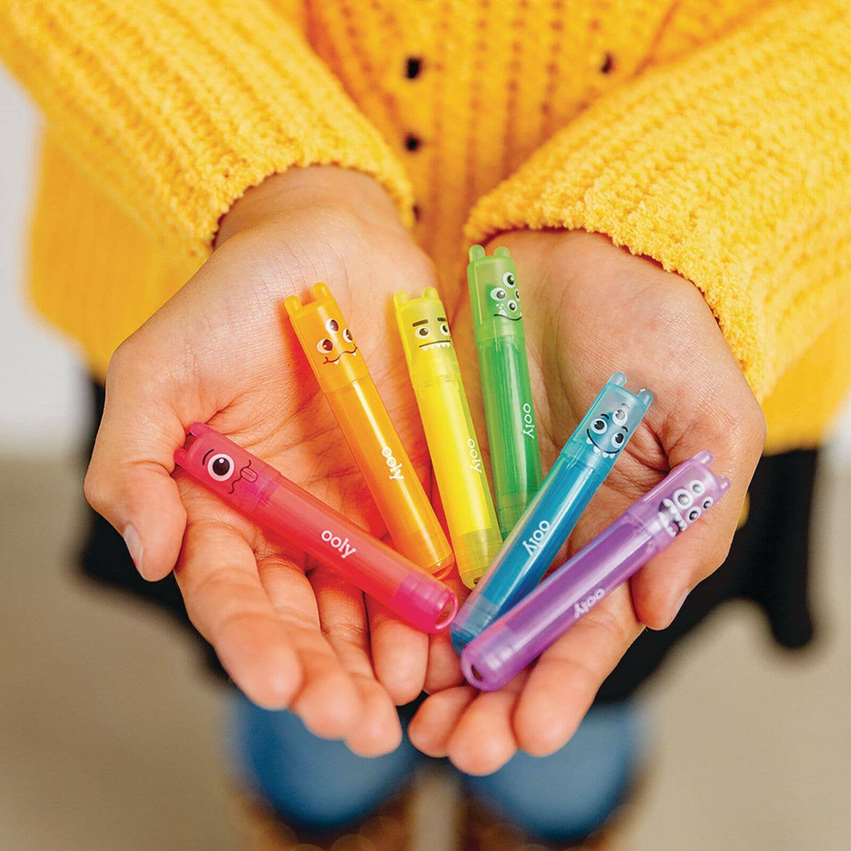Monster: Mini Scented Neon Highlighters (6 PC Sets)