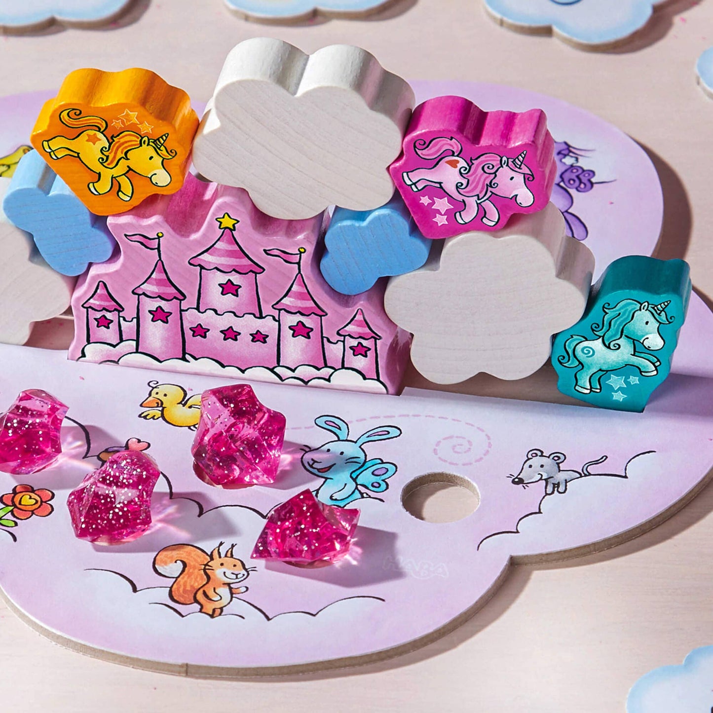 Unicorn Glitterluck – Cloud Stacking Dexterity Game