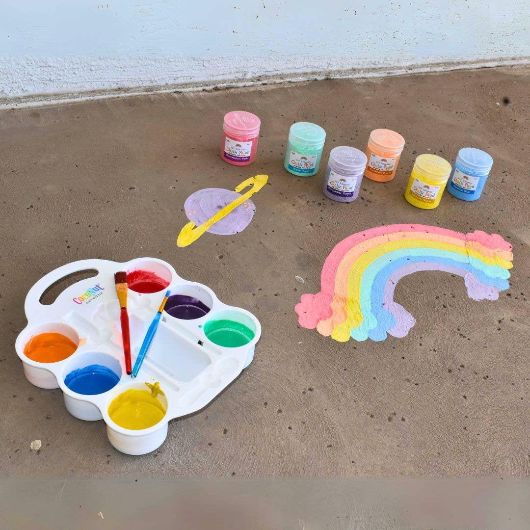 DIY Sidewalk Chalk Paint Set