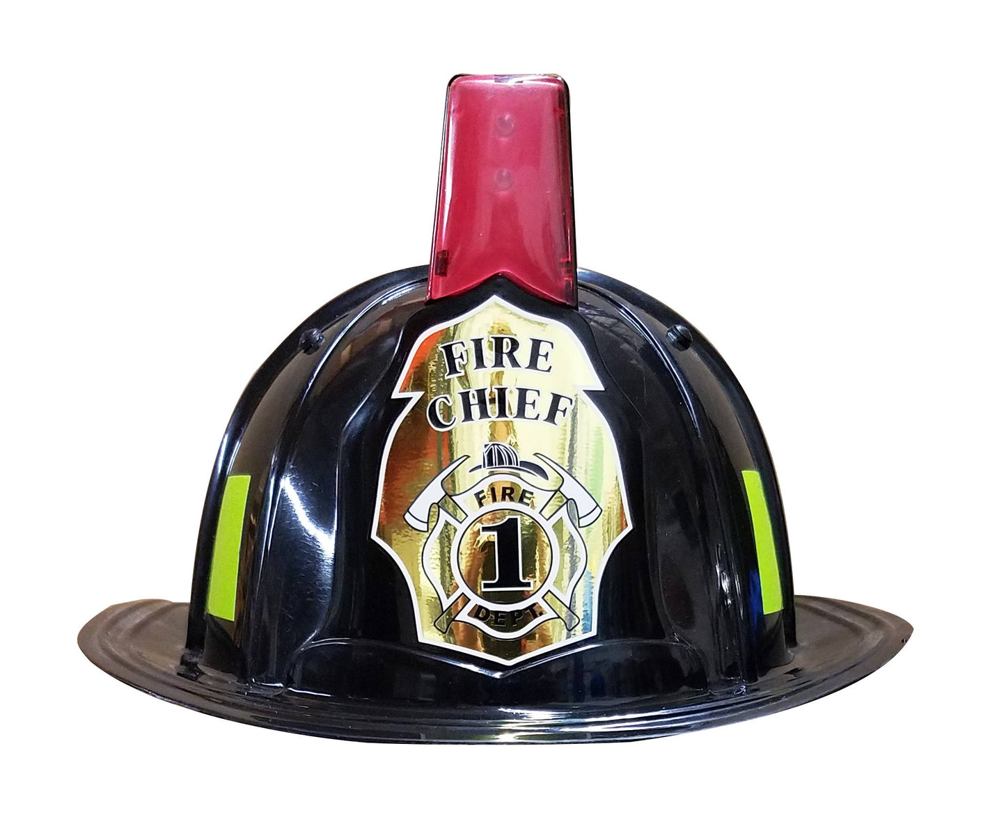 Fire Chief Helmet w/ Siren & Lights: Red