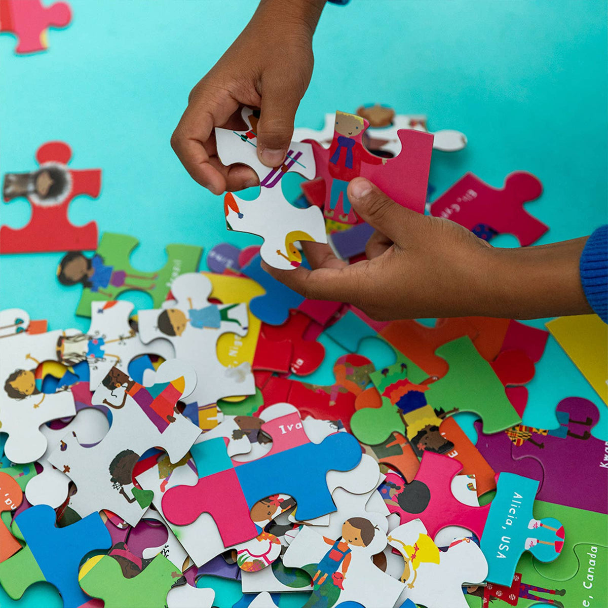 Puzzlies, 100-piece Double-sided Puzzle, Christmas Gift