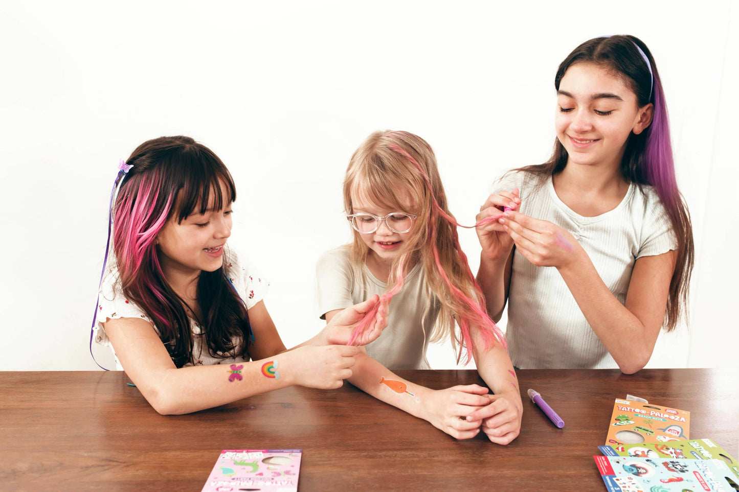 Hair Doodlers: Hair Crayons (Set of 6)