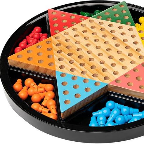 Deluxe Wooden Chinese Checkers