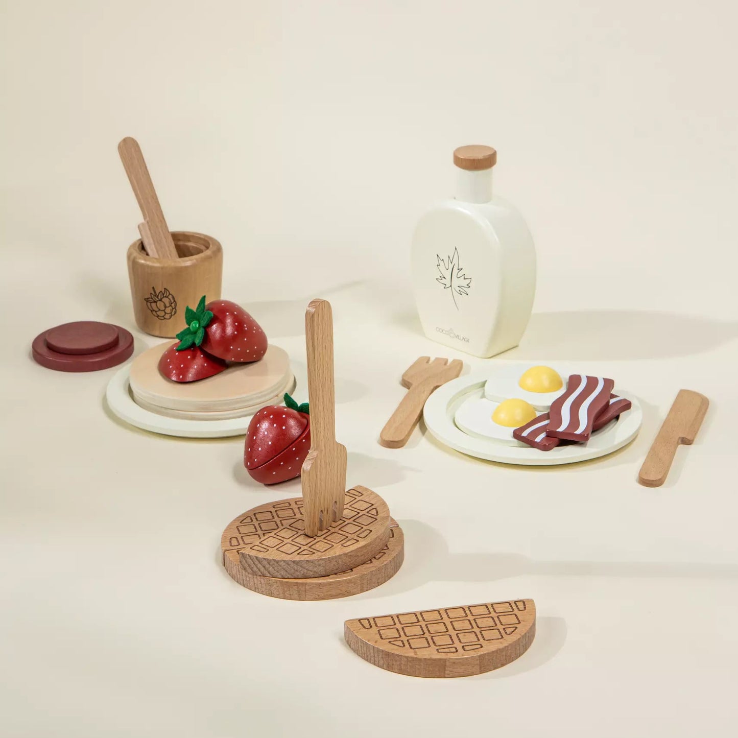 Wooden Brunch Playset