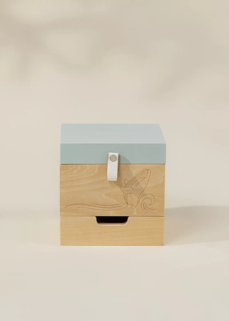 Wooden Musical Souvenir Box - Ocean