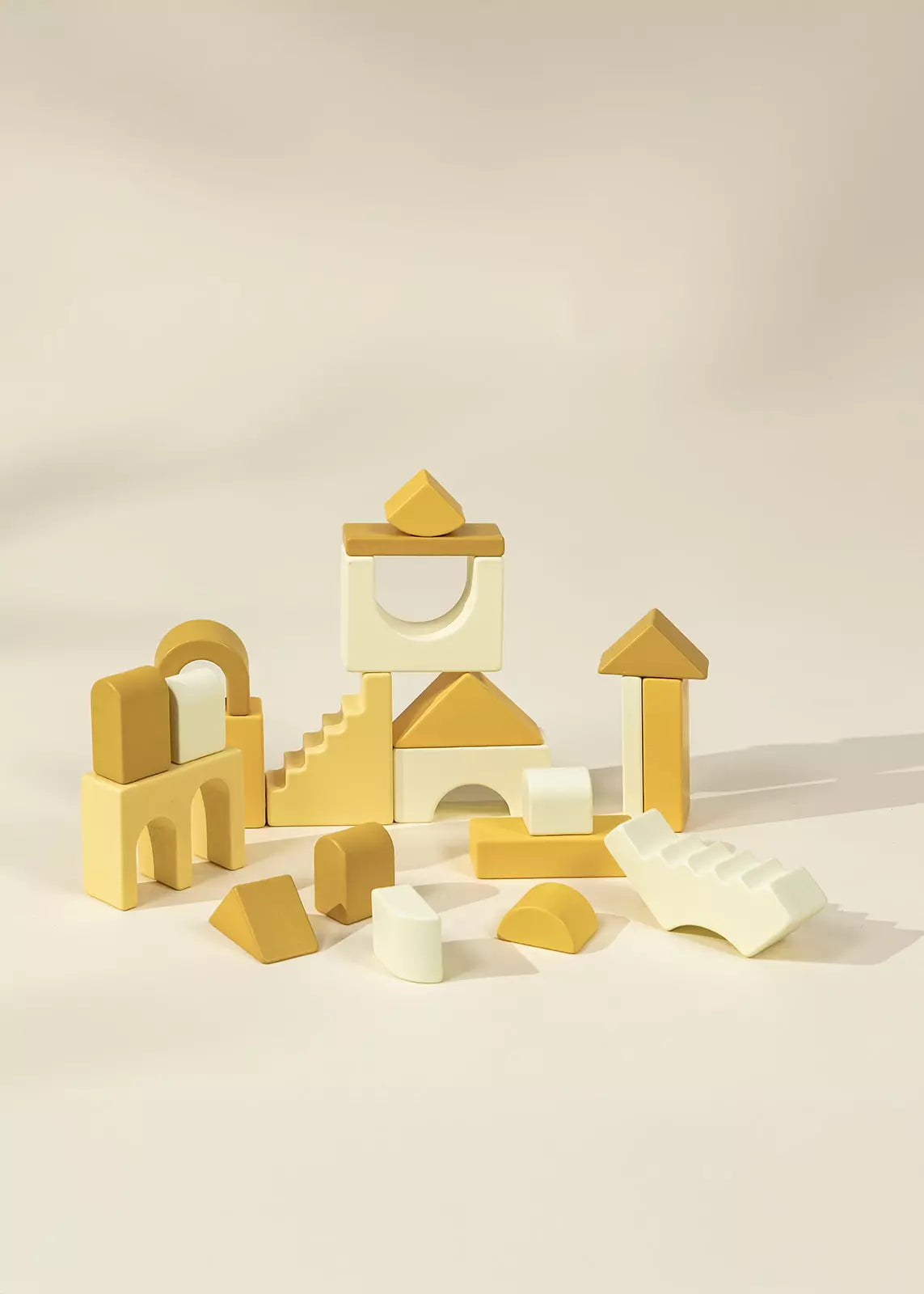 Houses Wooden Creative Block Set - 21pcs