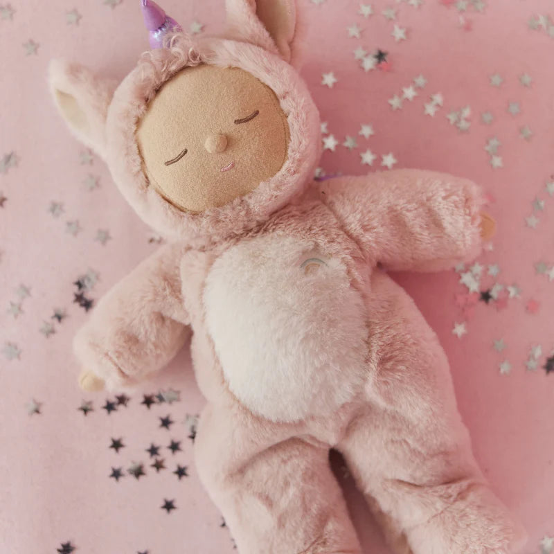 Cozy Dinkums Unicorn Sugarpie Pink