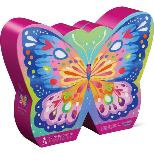 Butterfly Garden Shaped Puzzle