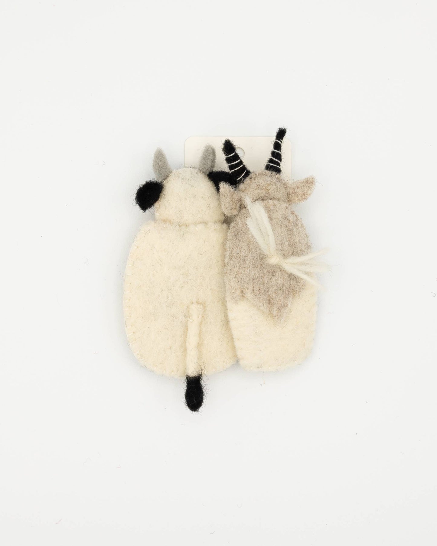 Finger Puppet - Cow and Goat Set (Farm animals) 