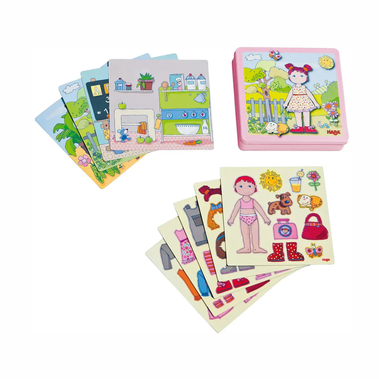 Dress-Up Doll Lilli Magnetic Game
