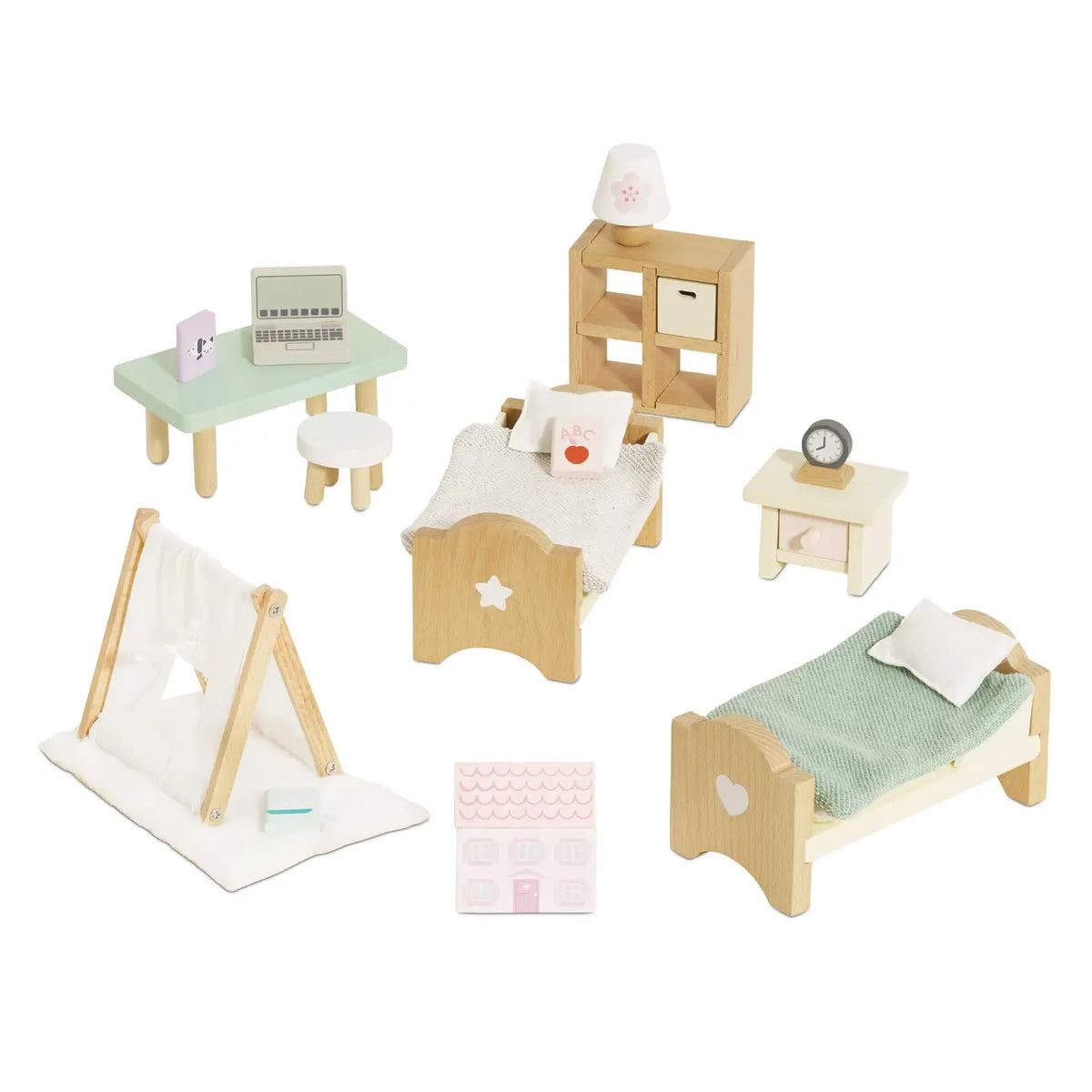 Deluxe Dolls House Furniture Sets- single room set