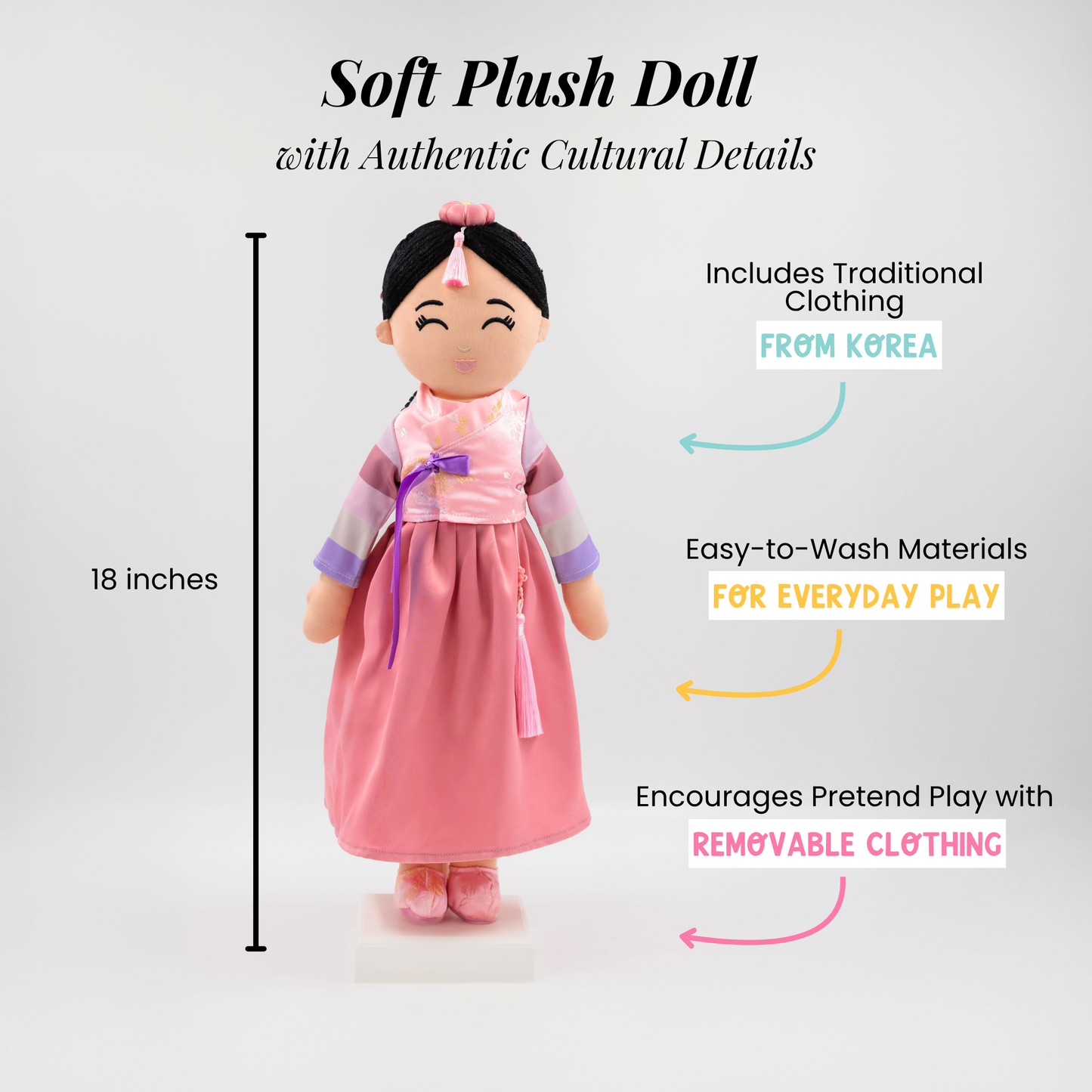 Korean 'Danbi' Cultural Doll