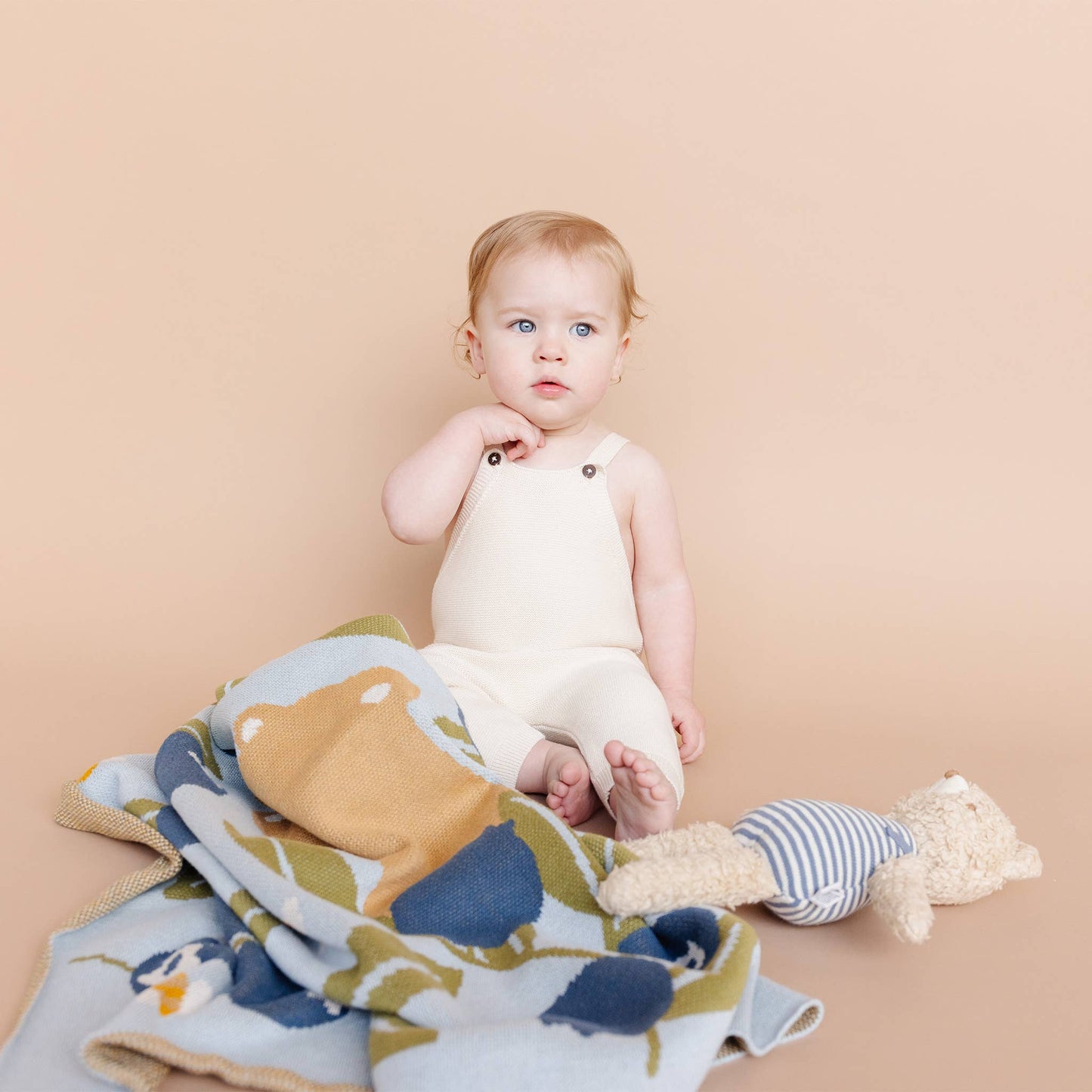 Blueberry Blanket, Hat and Teether