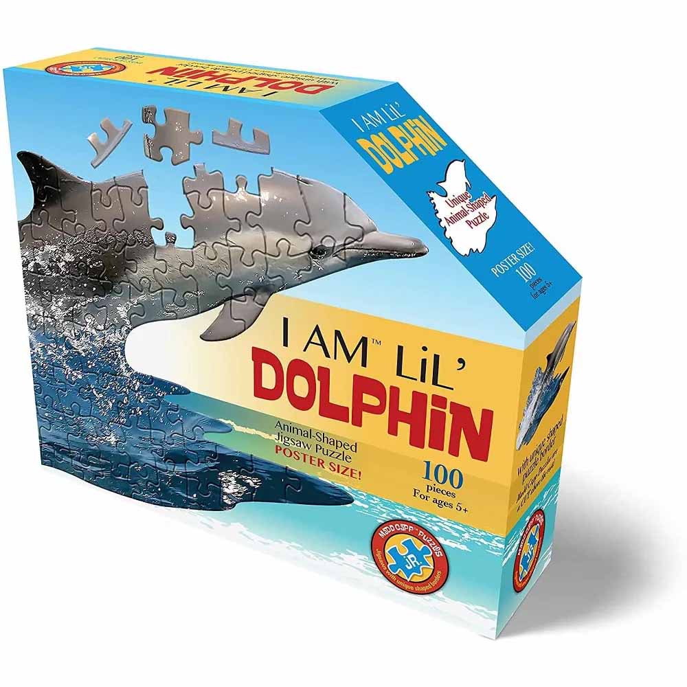 I am a Lil Dolphin 100 pc Puzzle