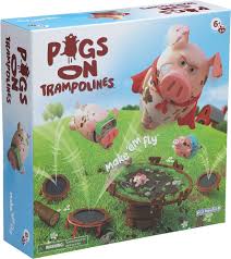 Pigs on Trampolines