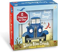 Little Blue Truck Puzzle Cube