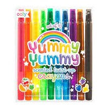 Yummy Yummy Scented Twist Up Crayons