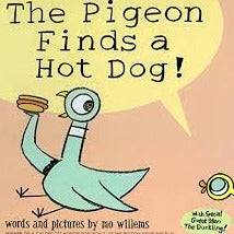 Pigeon Finds A Hot Dog