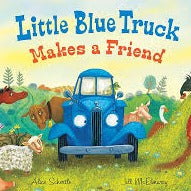 Little Blue Truck Makes A Friend