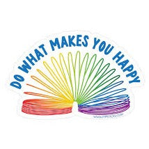 Do What Makes You Happy Vinyl Sticker