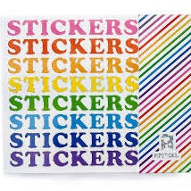 Colorful Stickers Sticker Keeper